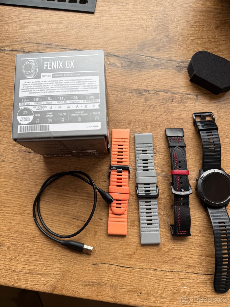 Garmin Fenix 6X Sappfhire - 8