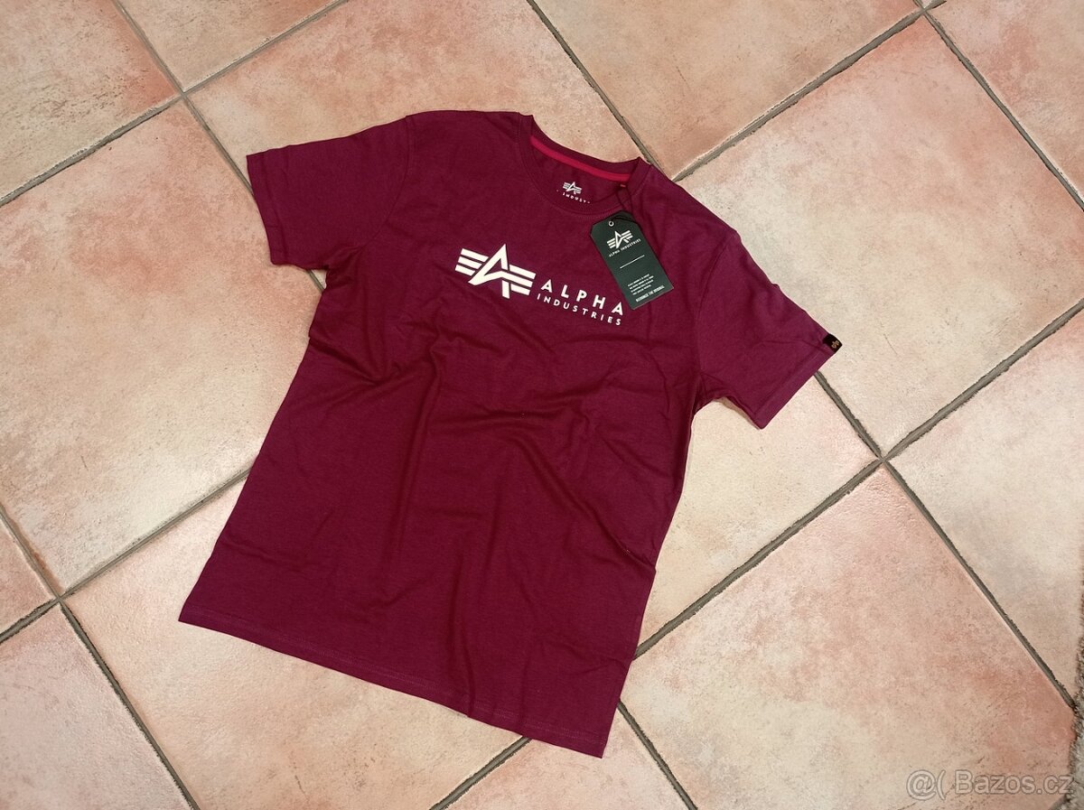 NOVÉ tričko Alpha Industries - M - 8