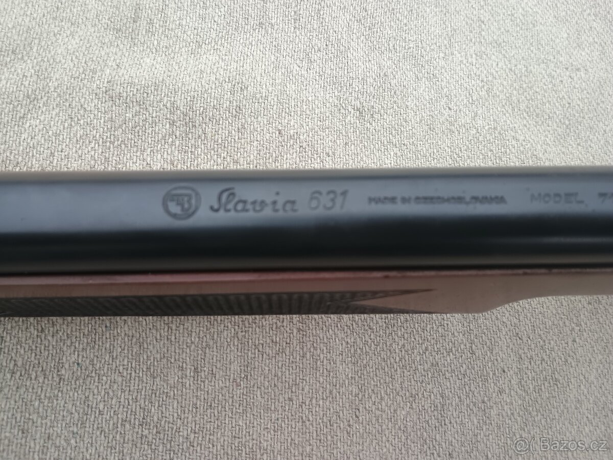 Vzduchovka Slavie 631 komplet s krabicí - 8