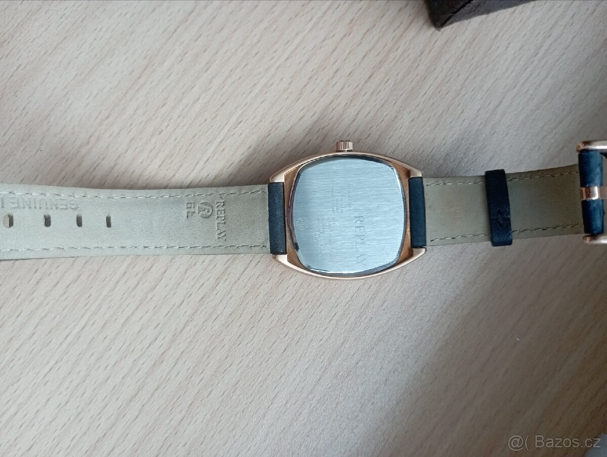 Hodinky REPLAY nenošené,na baterku - 8