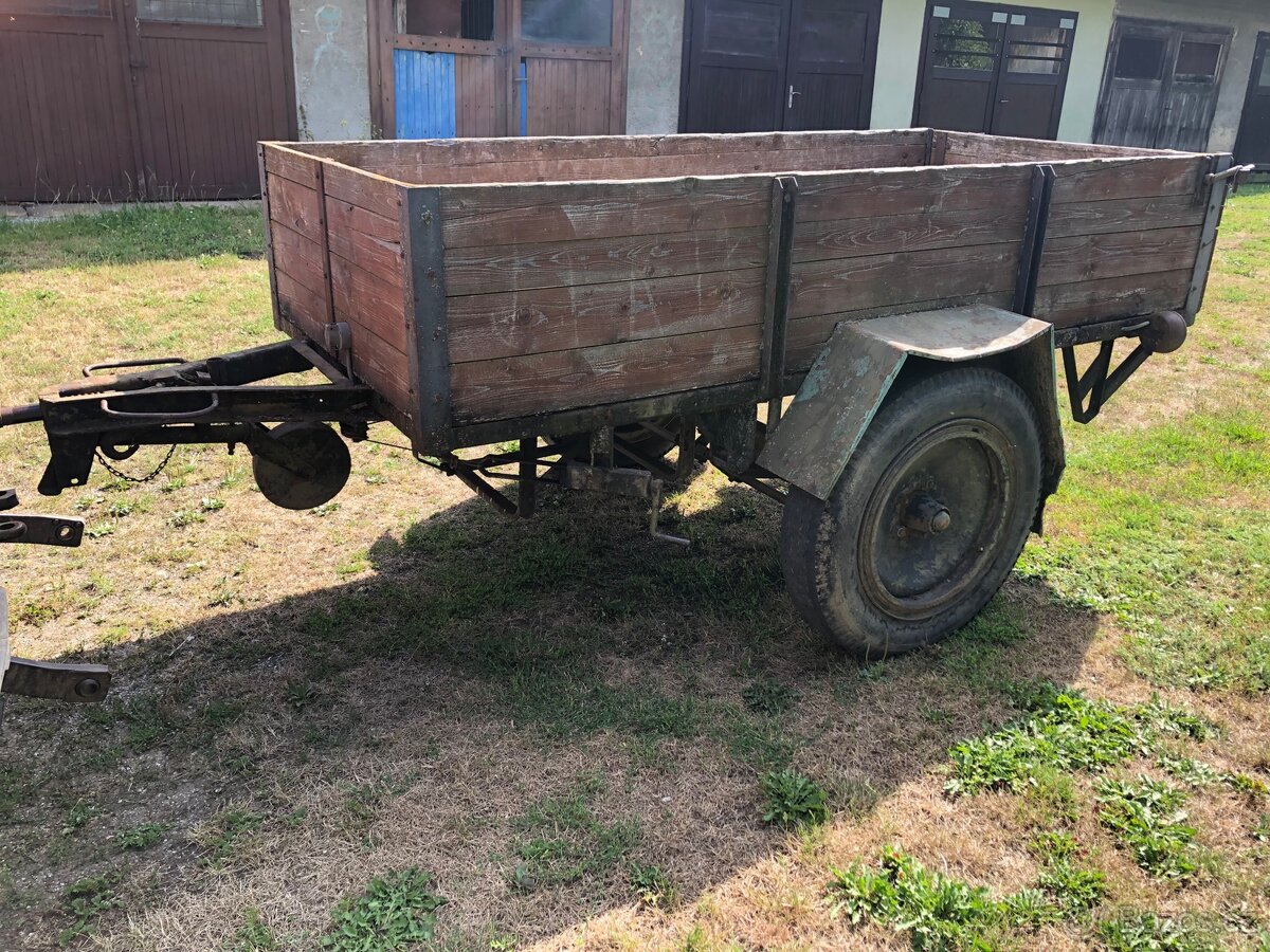 Dvoukolový vlek za traktor - 8