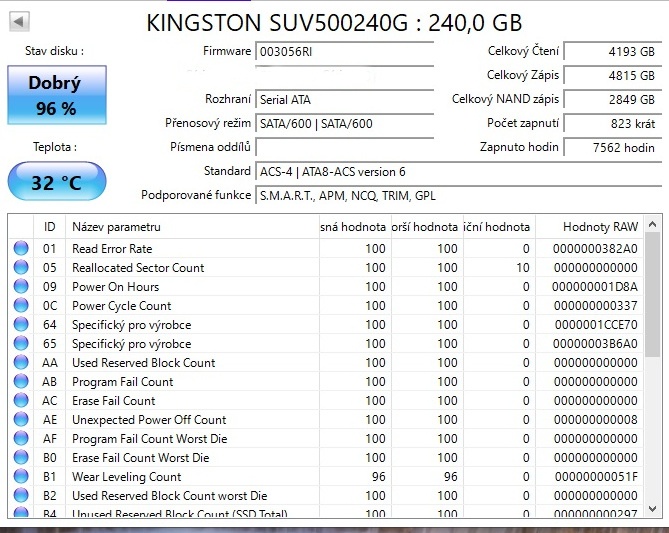 SSD Disky 2.5" - 8