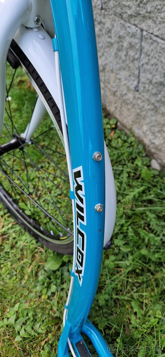 Koloběžka pro dospělé Wilcox TOURER tyrkysová - 8