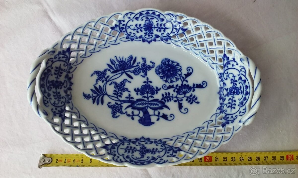 Prodám cibulák 4druhy košík na ovoce/pečivo 1Tř staré značen - 8