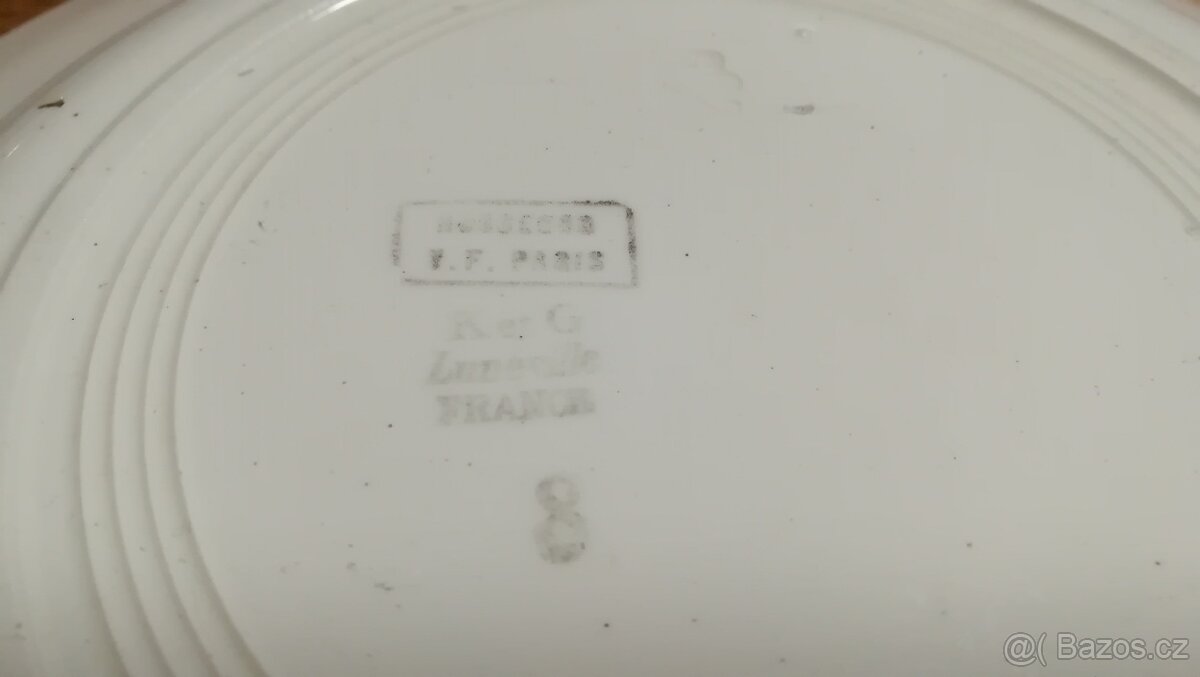 ART DECO FAJÁNS K&G LUNÉVILLE HOSSEGOR V.F. PARIS - 8