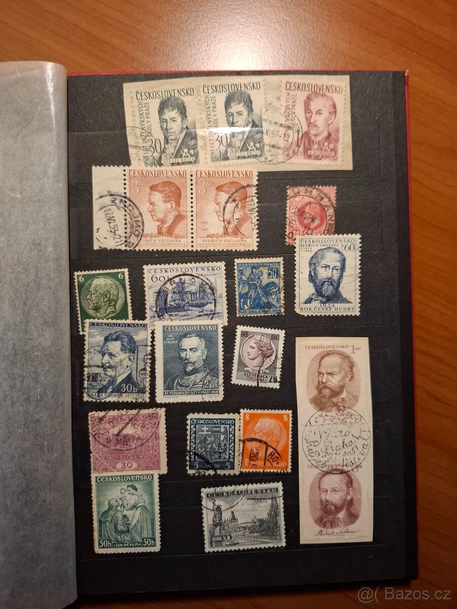 Prodám A5 album5 s poštovními známkami. - 8