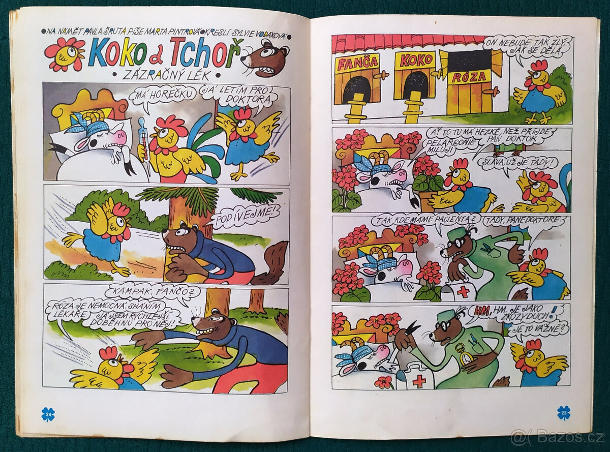 ČTYŘLÍSTEK č. 165/1989 PODAŘENÉ PILULKY hledaný - 8