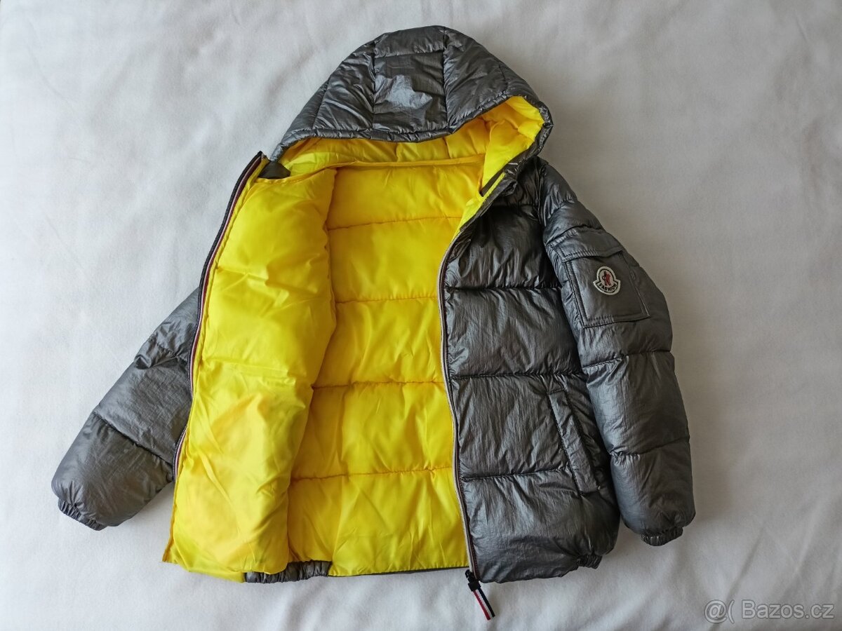 Dětská zimní bunda bronz, vel.128/134 - 8
