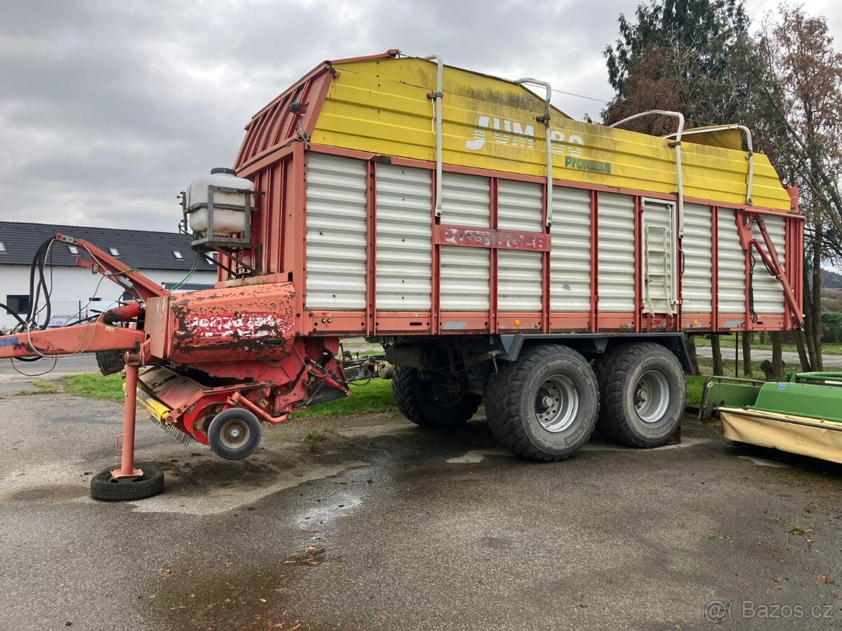 Prodám sběrací vůz Pottinger Jumbo - 8