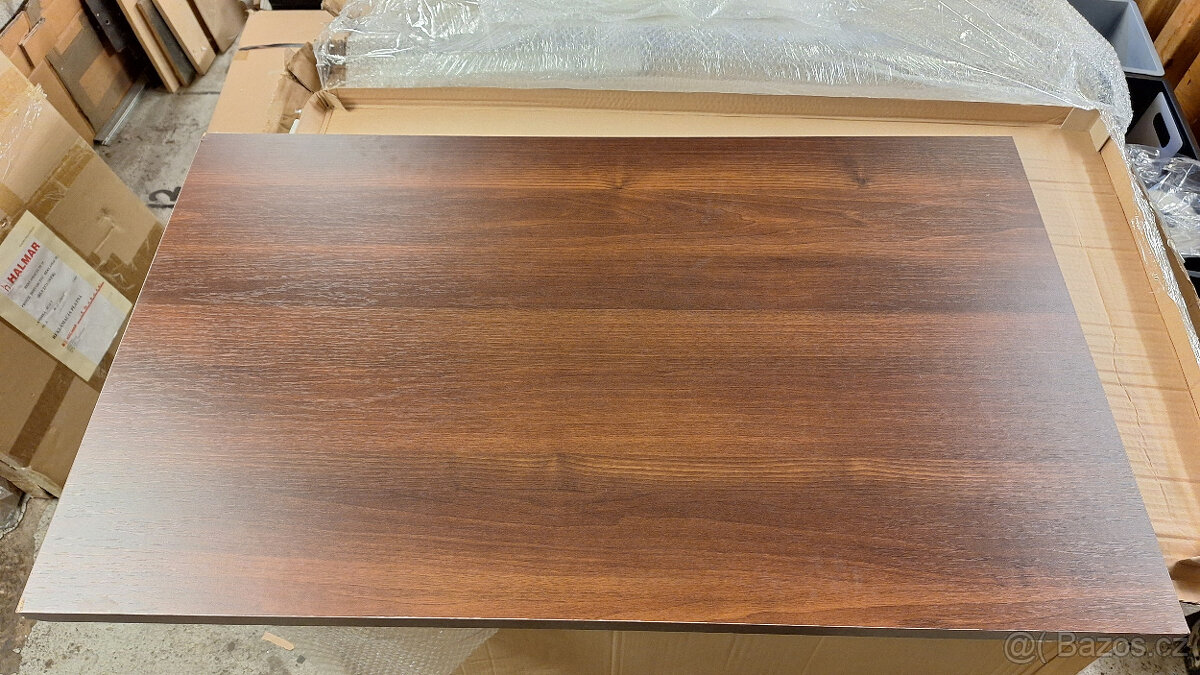 Nový konferenční stolek Manta ořech 110x65cm, výška 54cm - 8