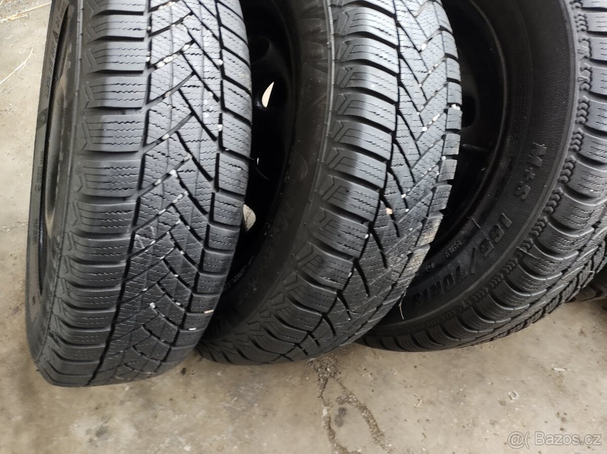 165/70 r13 79t m+s ZIMNÍ PNEU - 7mm - 8