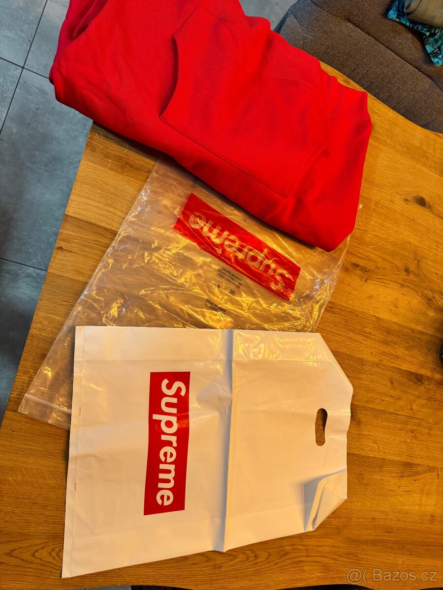 Supreme cervena mikina - 8