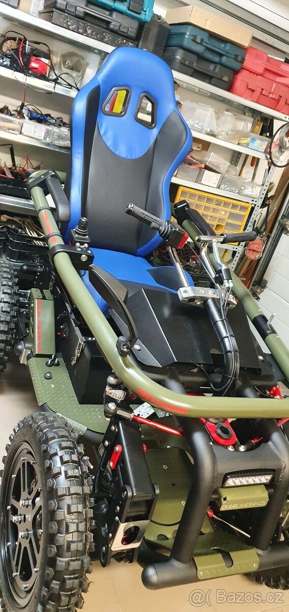 Terénny vozik 4x4 rýchlosť 12Km/h dojazd 70Km - 8