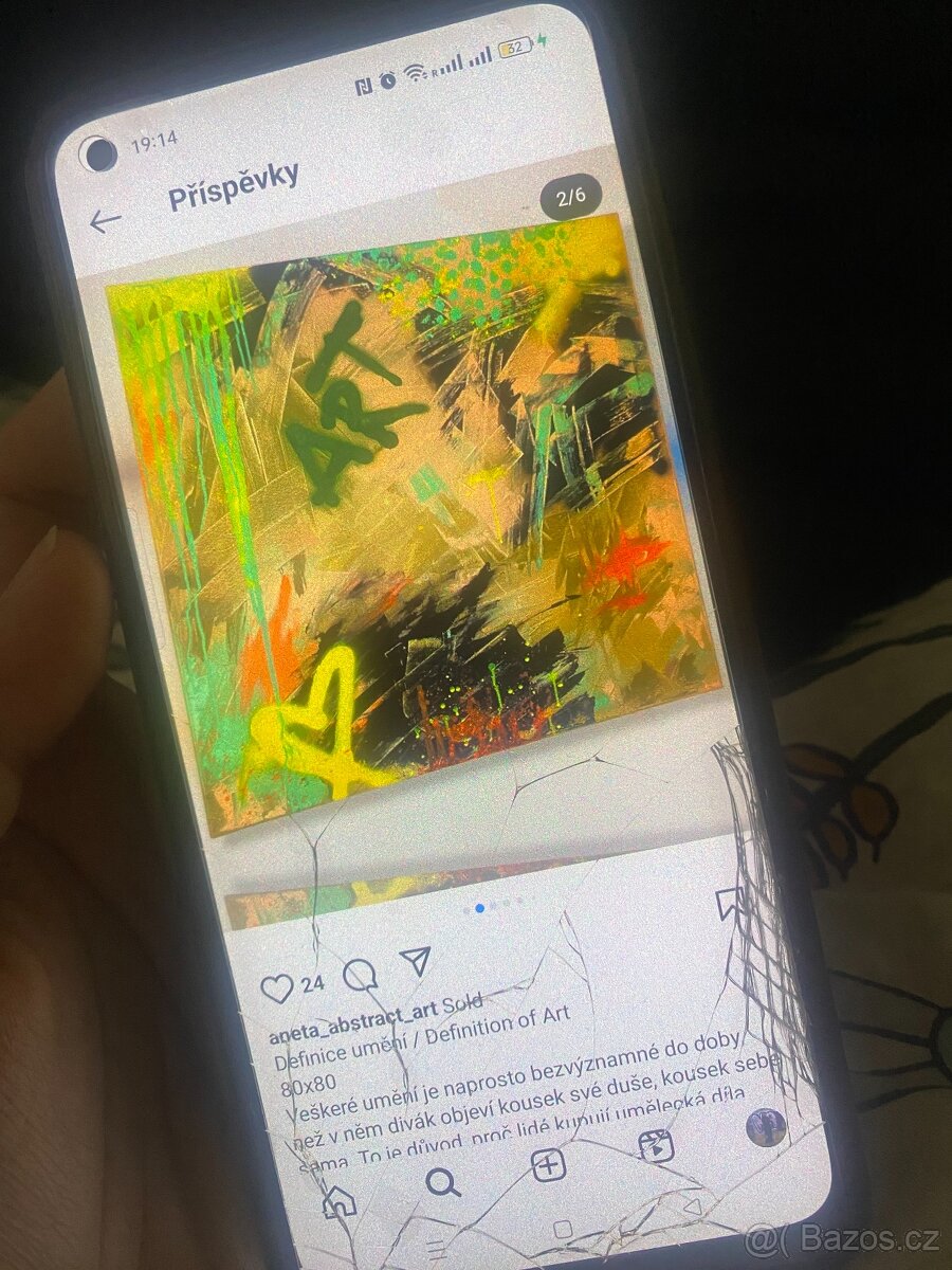 Abstraktní obrazy - vlastní tvorba - 8