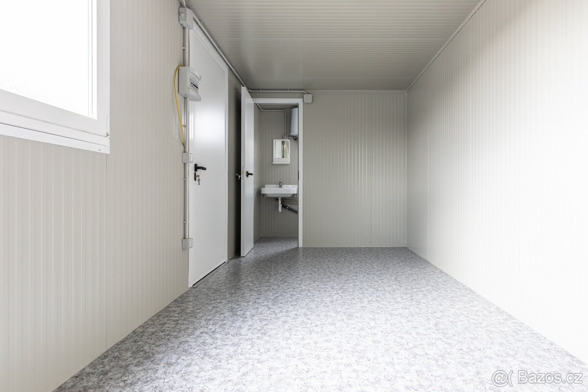 Obytný kontejner se stanitou WC,Sprcha, umyvadlo, bojler - 8