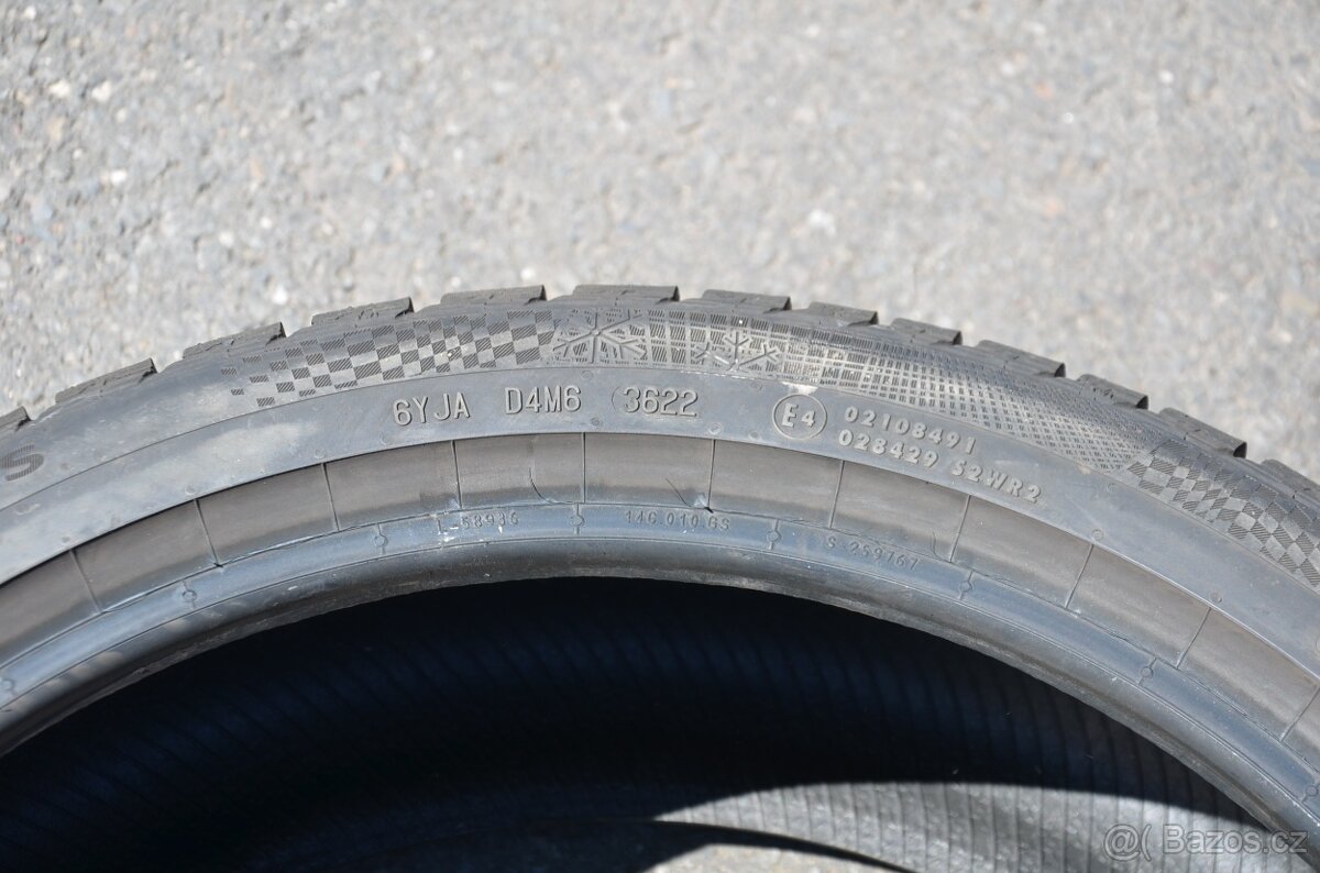 225/40 R19 Continental pěkné zimní pneumatiky - 8