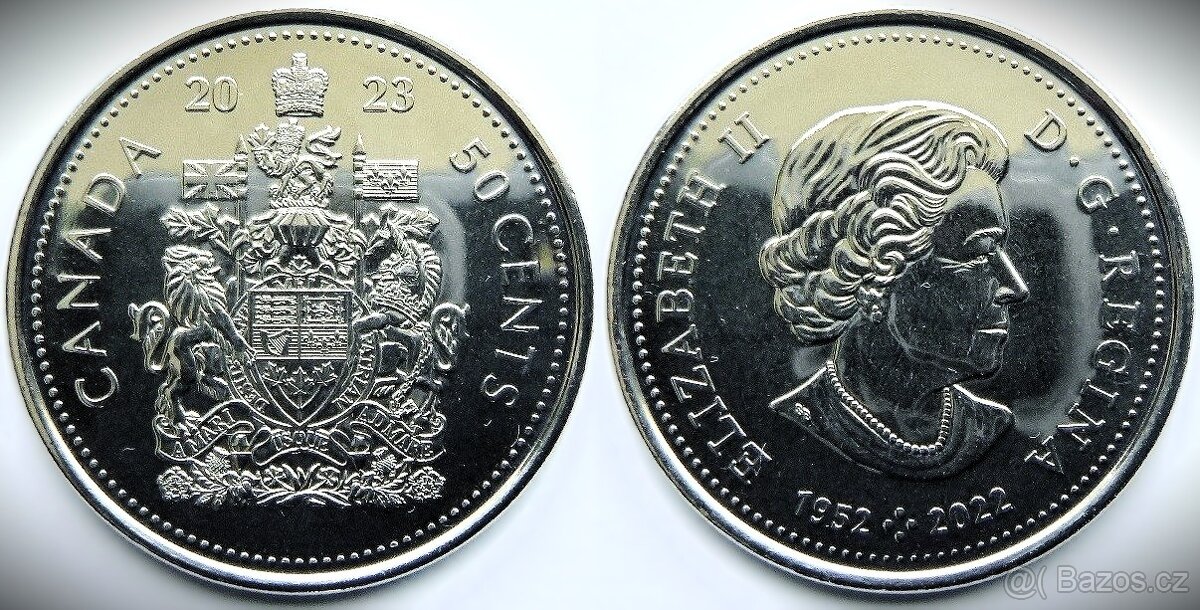 5 centů - 2 dolary Kanada 2023-4 Karel III. UNC - 8