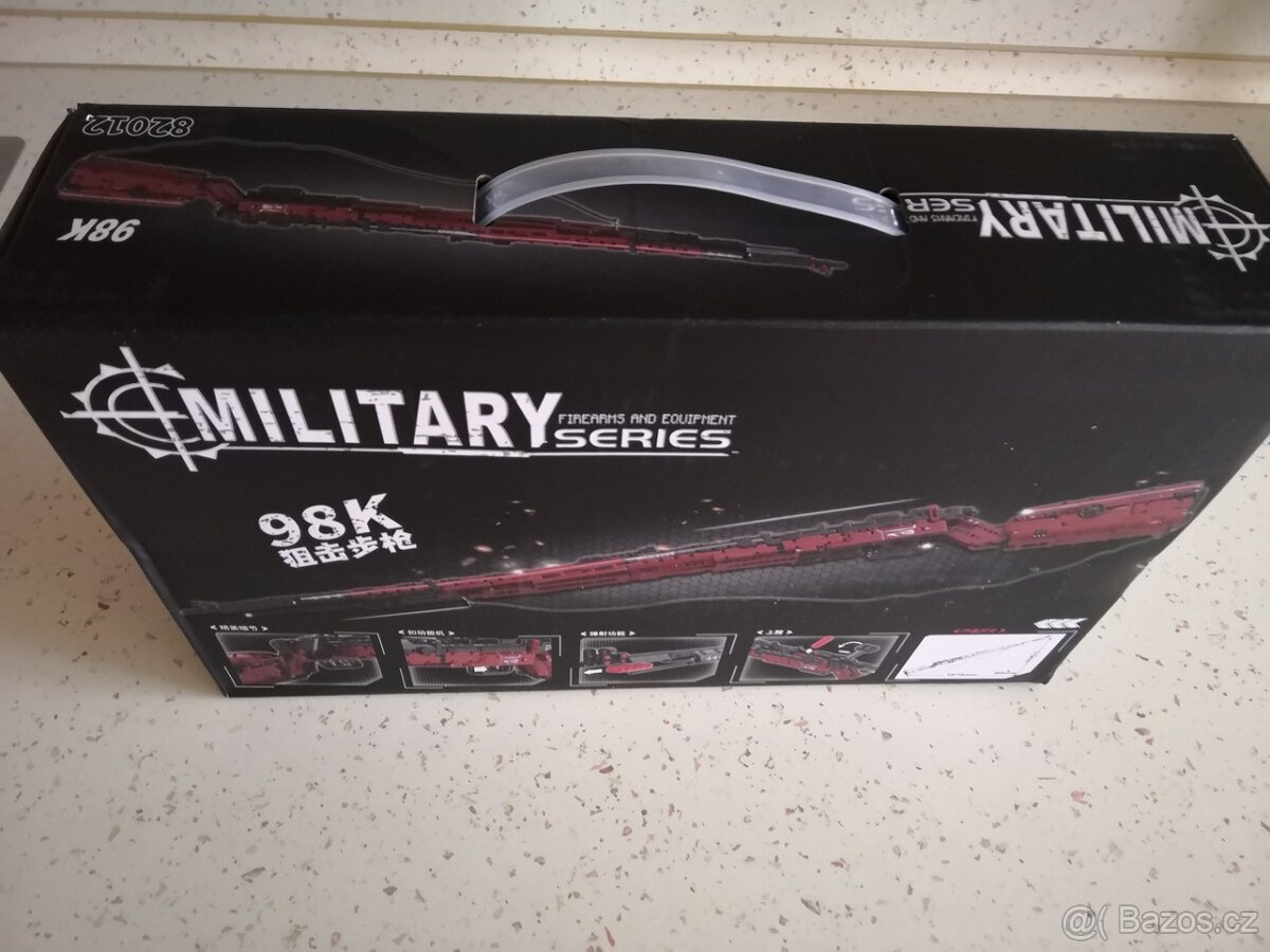 Stavebnice Puška 98K, kompatibilní s LEGO - 8