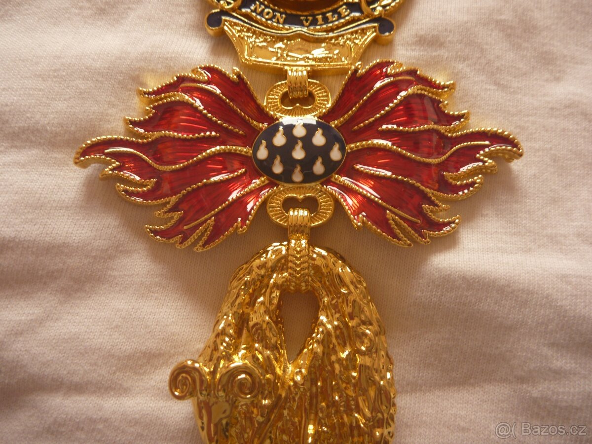 RU Rytířský řád zlatého rouna vyznamenání Rakousko FJI - 8