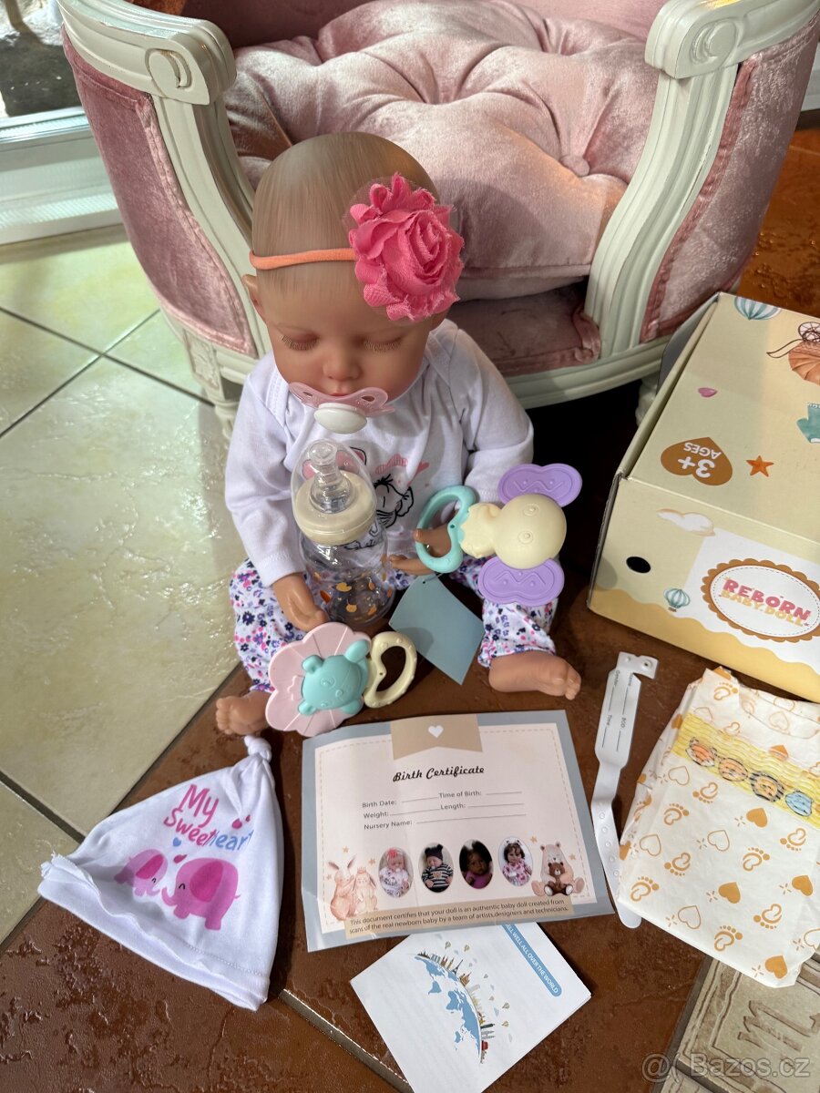 Reborn realistická holčička N.O.V.Á. - 8
