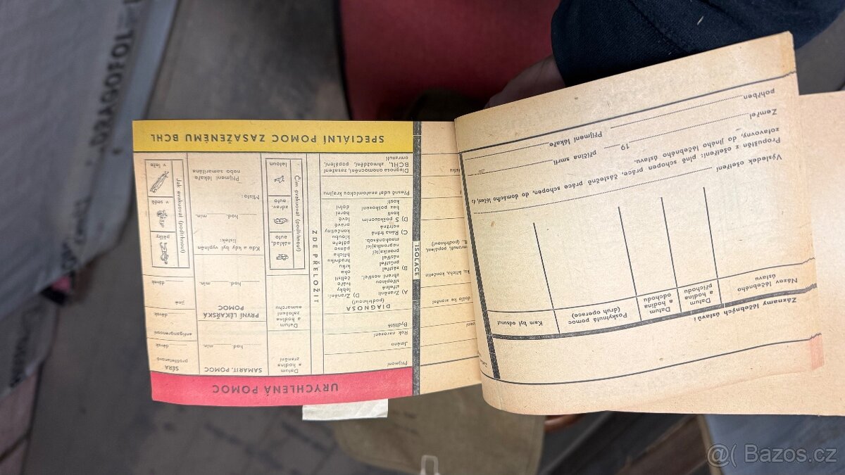 Vojenská zdravotnická brašna ČSLA - 8
