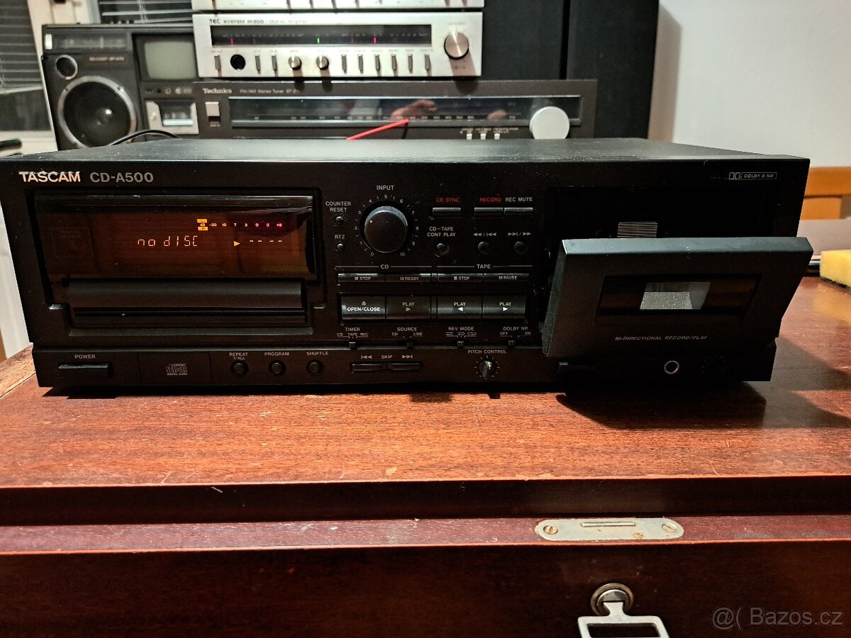 TASCAM CD-A500 (CD přehrávač a kazetový magnetofon) - 8