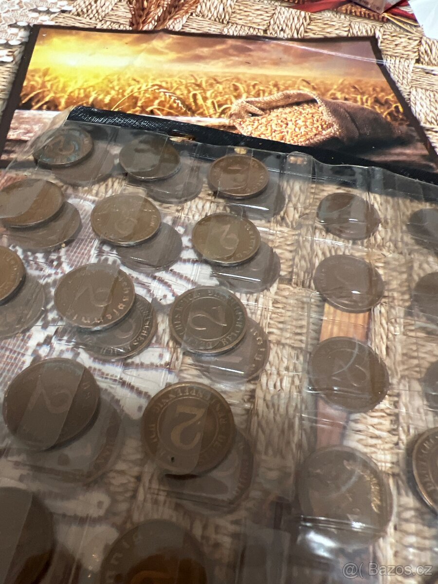 Známky staré Reich a Saar série atd Nemecko - 8