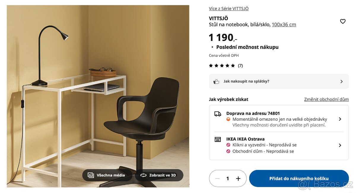 stul stolek - psaci, kosmeticky - 8