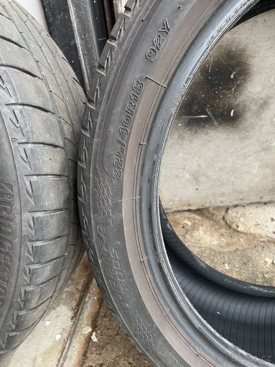 Pneumatiky Bridgestone Turanza T005 225/40 R18 Letní 4ks - 8