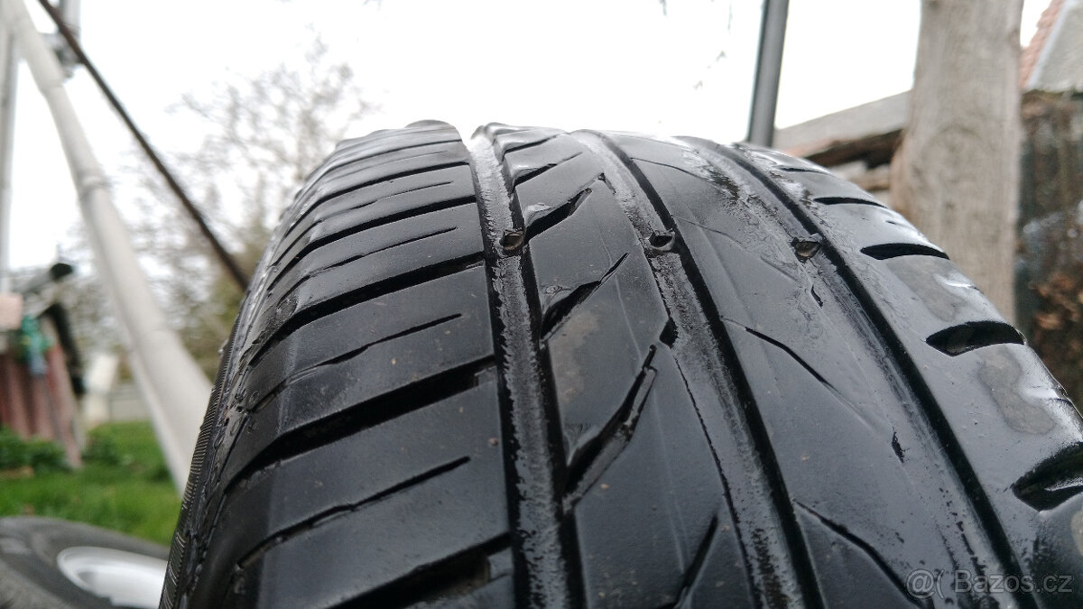 Alu kola originál Škoda 15", 5x100 + letní pneu - 8