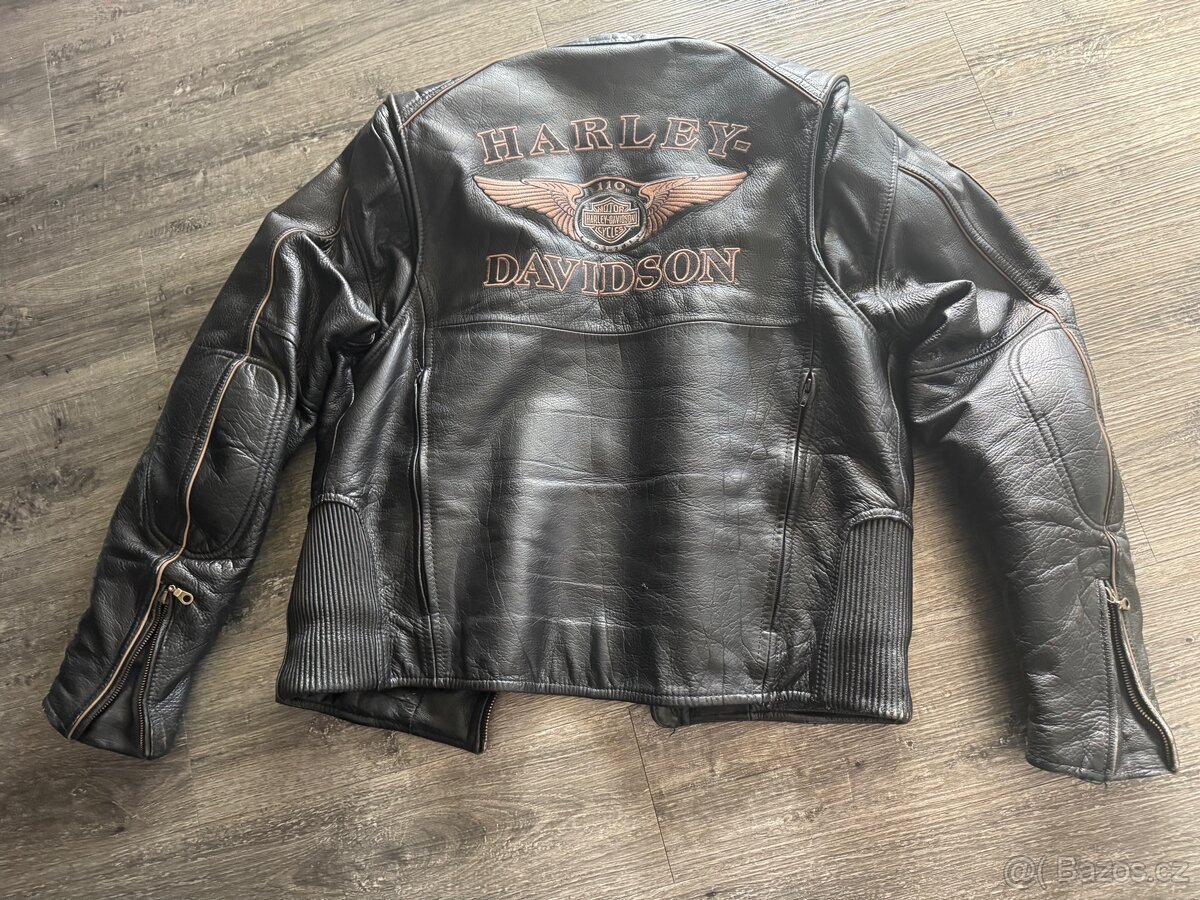 Harley Davidson kožená výroční bunda vel. L - 8