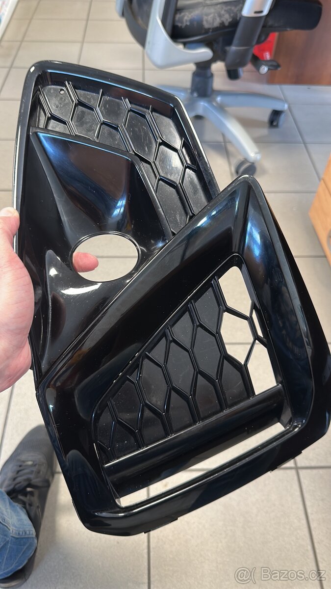 Mřížky nárazníku AUDI A4 S4 B9 face S-line - 8