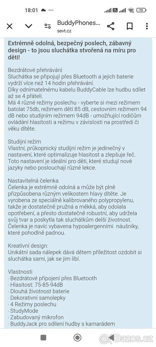 Sluchátka buddyphones - 8