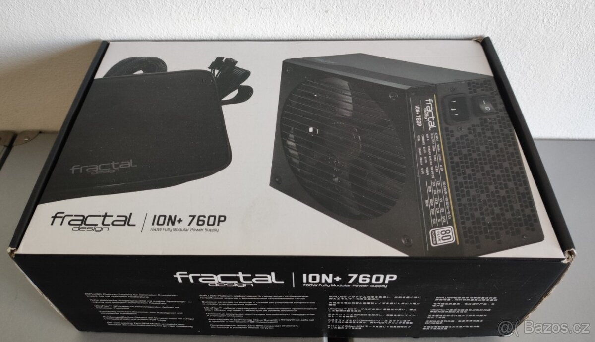 Fractal Design 760P Platium - zdroj 760W - 8