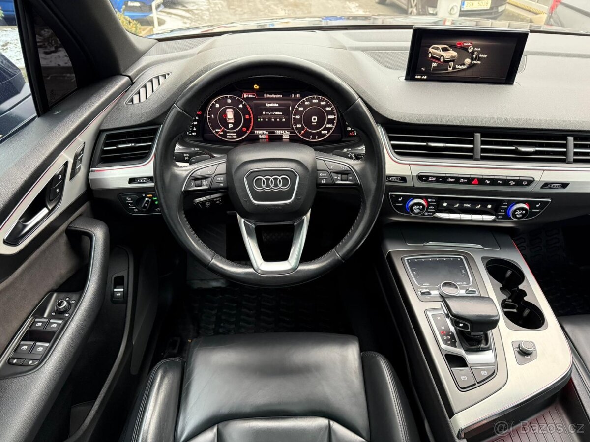 Audi Q7 3.0 TDI V6 4x4 200kw S-Line Tažné - záruka Autodraft - 8