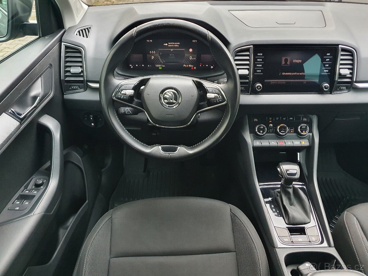 Škoda Karoq 2.0 TDI 85kW 105tkm Full LED - záruka Autodraft - 8