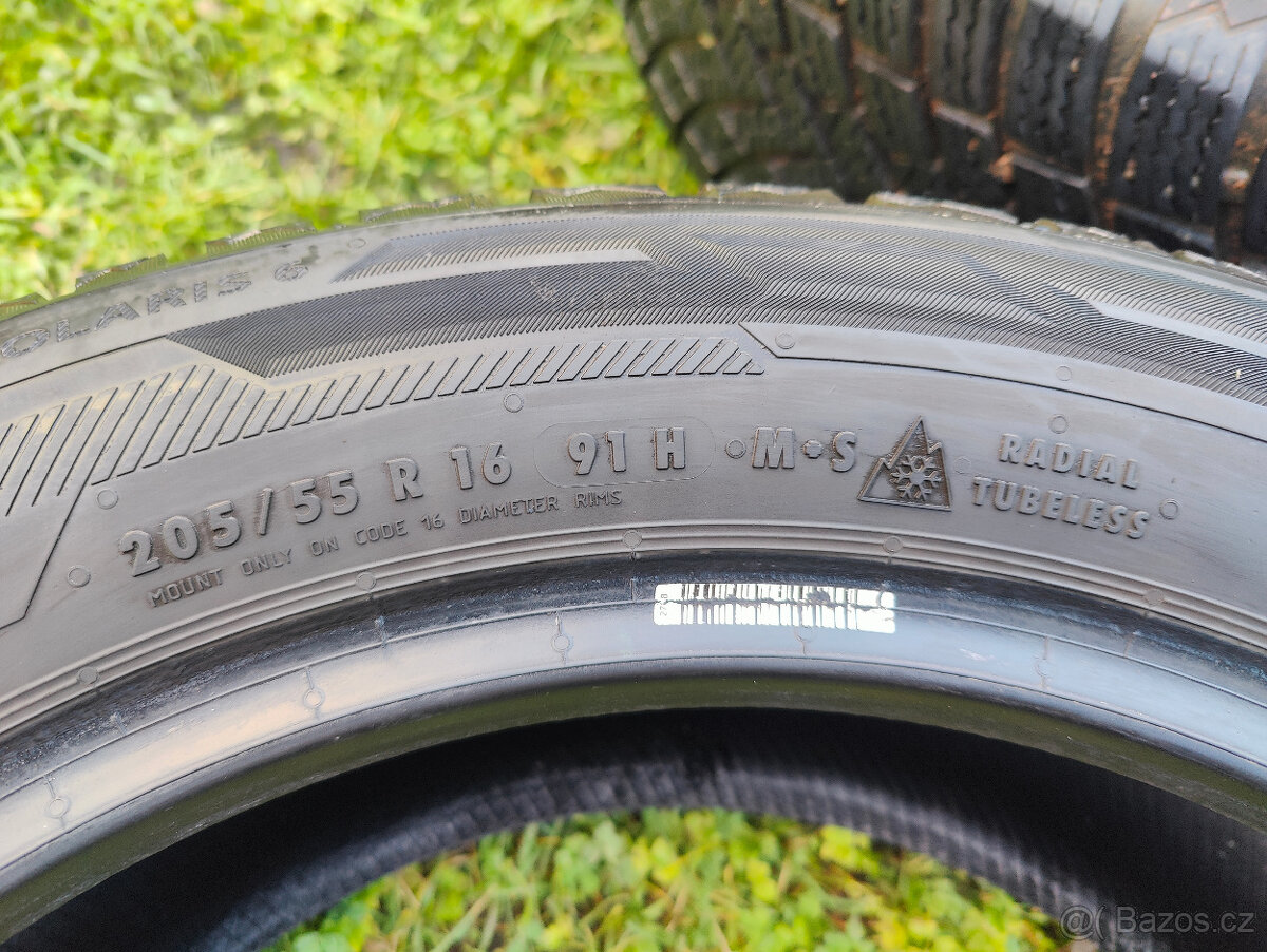 4x zimní pneu 205/55 R16 Barum Polaris 6, výroba 09/2024 - 8