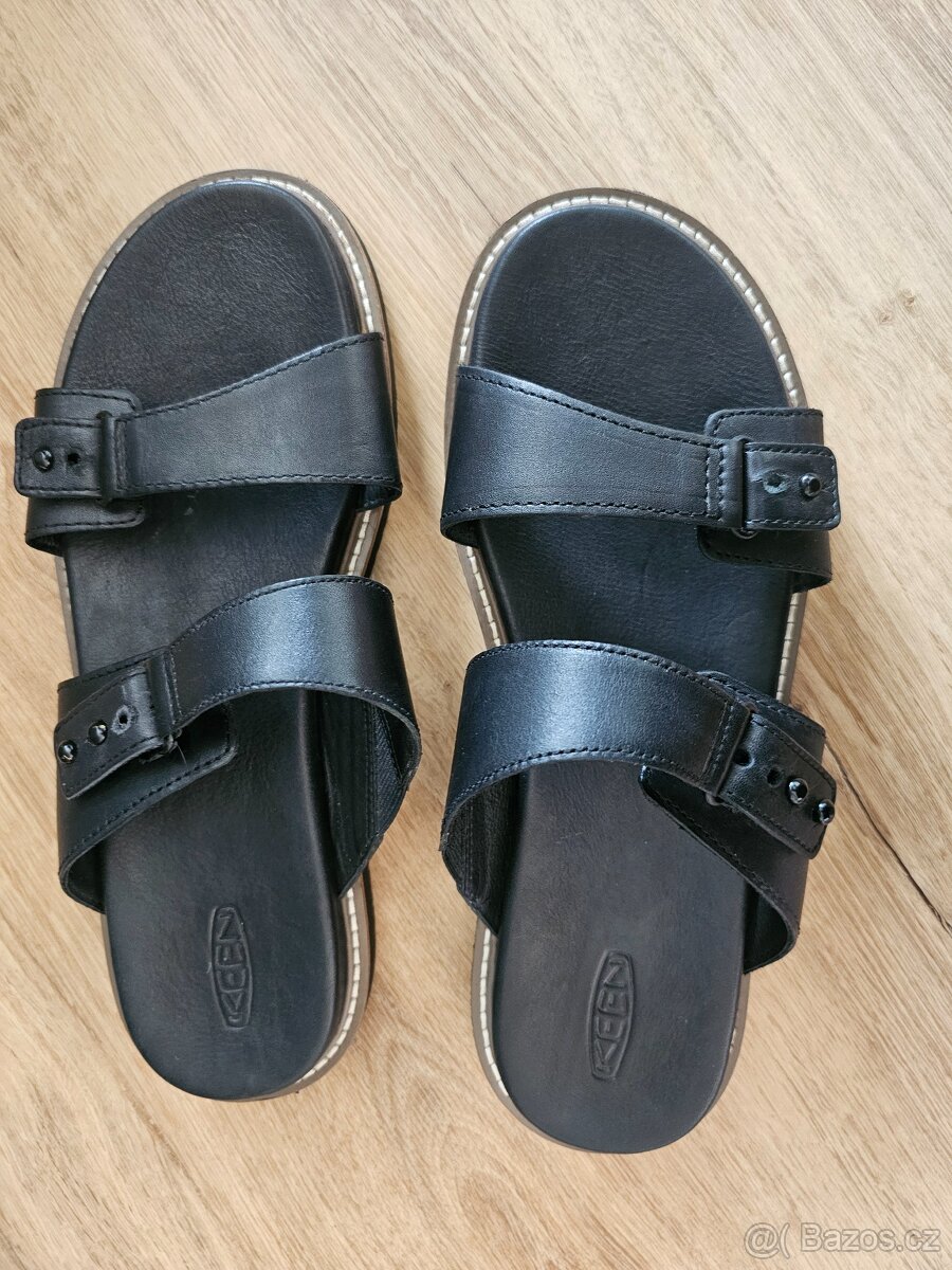 Kožené nazouváky Keen Lana Slide vel.41 - 8
