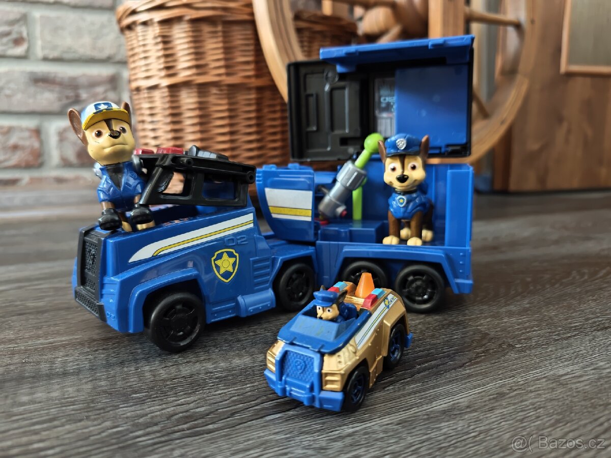 Tlapková patrola figurky a auta - 8