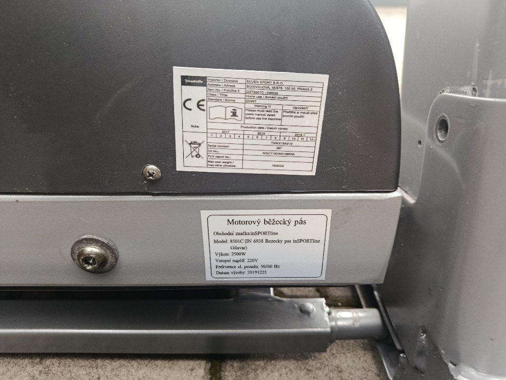 Běžecký pás Insportline Gilavar - 8