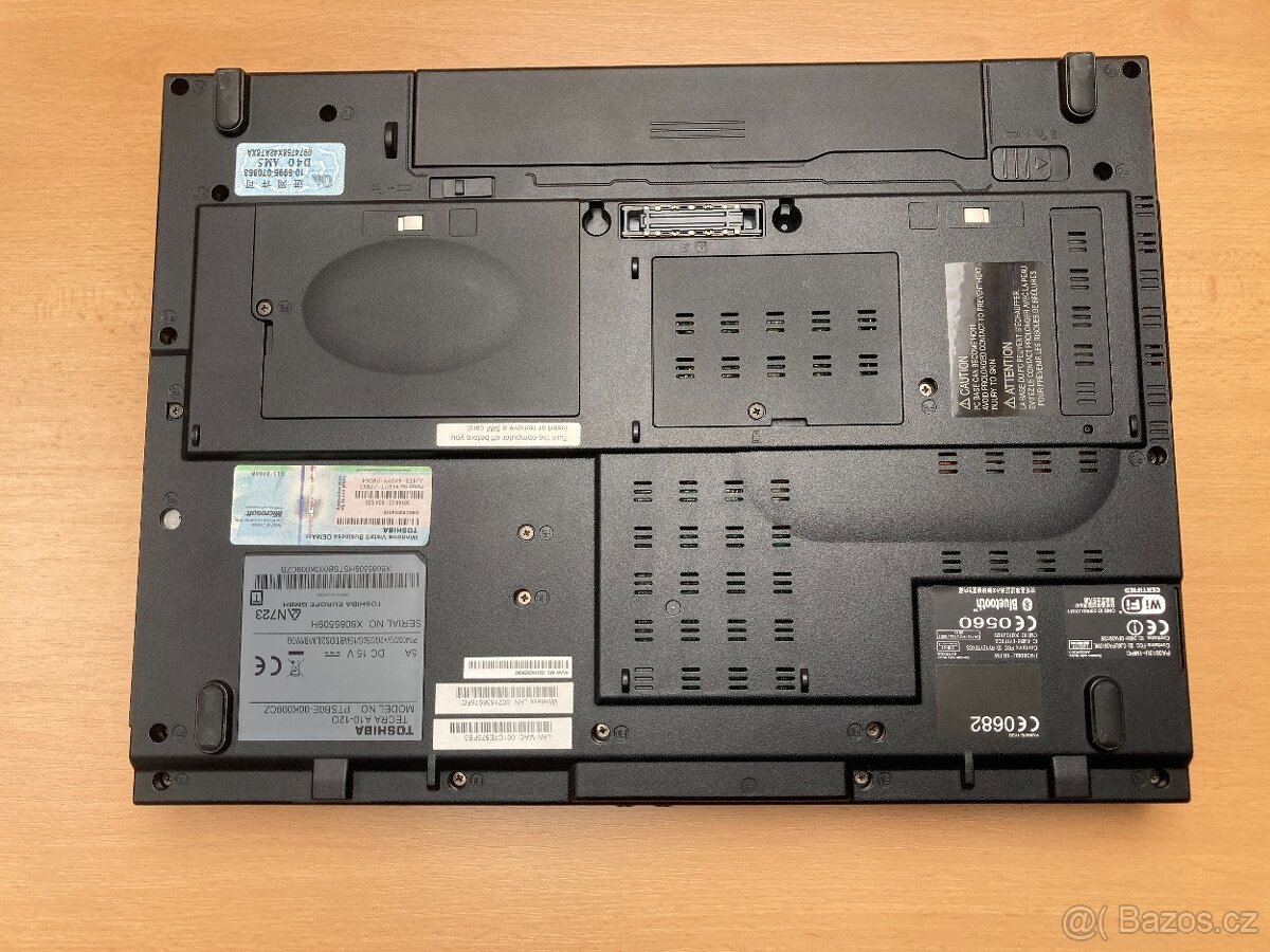 Toshiba Tecra A10 | Core 2 Duo, 4GB RAM | RS-232 (COM) - 8
