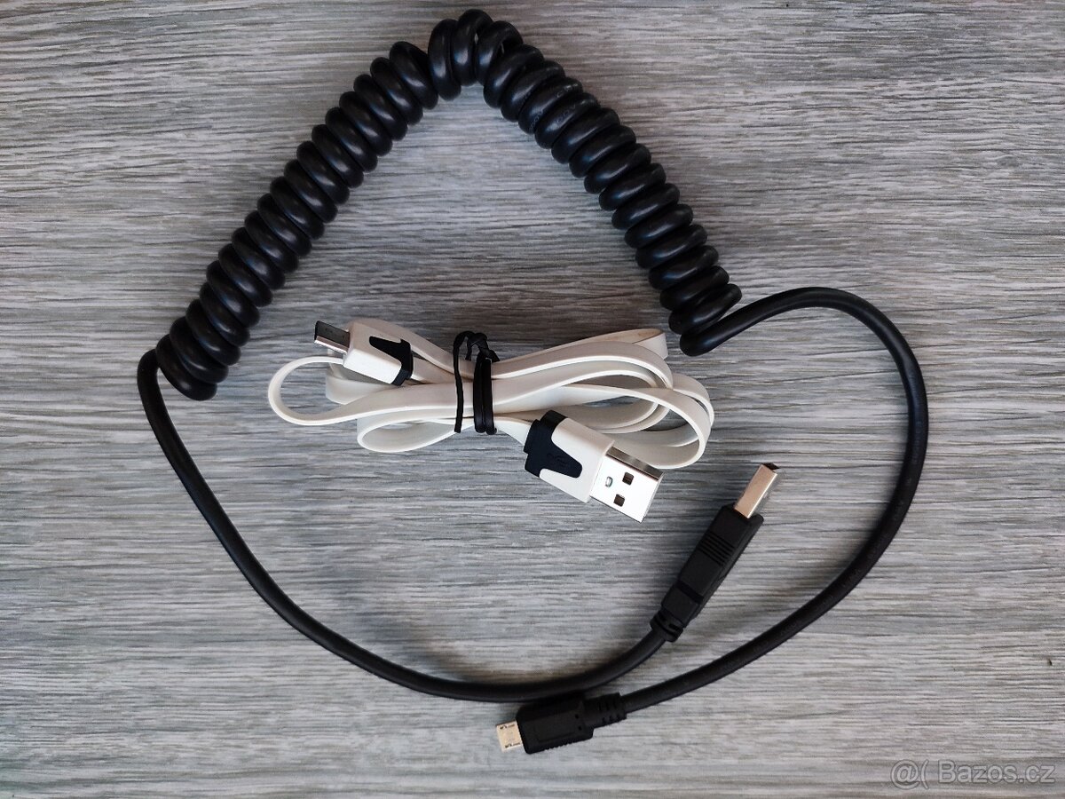 kabely USB 3.0 a 2.0 - 8