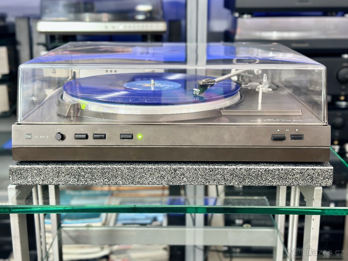 DUAL CS 617 Q (r.1981) direct-drive, quartz, po servisu - 8