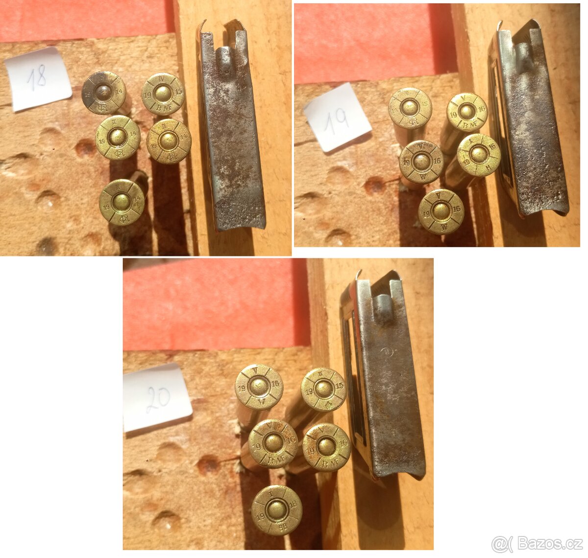 Sbírkové náboje Mannlicher - 8
