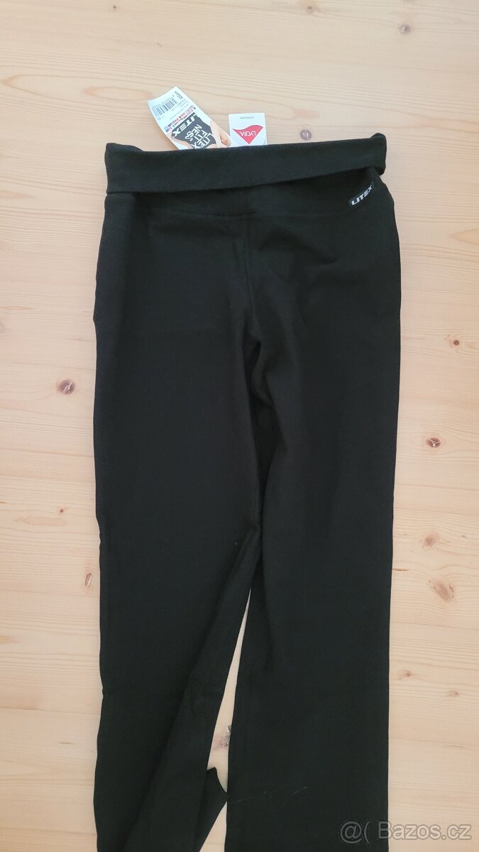 NOVÉ - legíny Litex - 2x černé, 1x tm. modré - 8