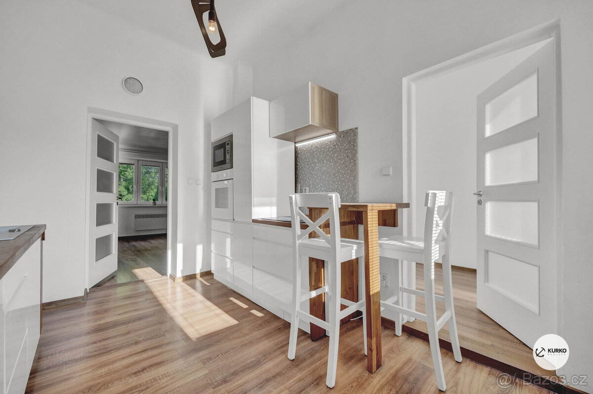 Bytová jednotka 3+KK, 65 m2 po rekonstrukci se zahradou v ob - 8
