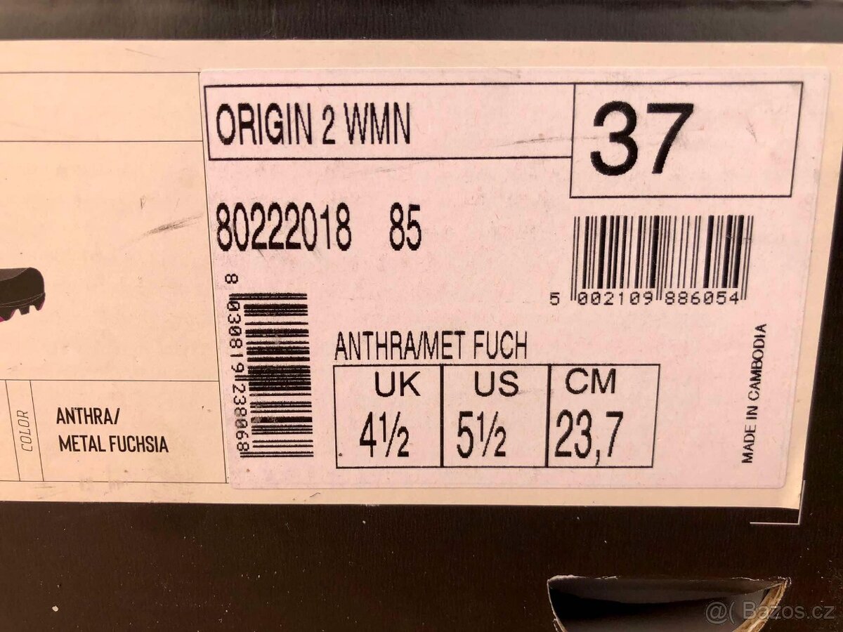 Tretry NORTHWAVE ORIGIN 2, Anthra-Metal-Fuchsia - vel. 37 - 8