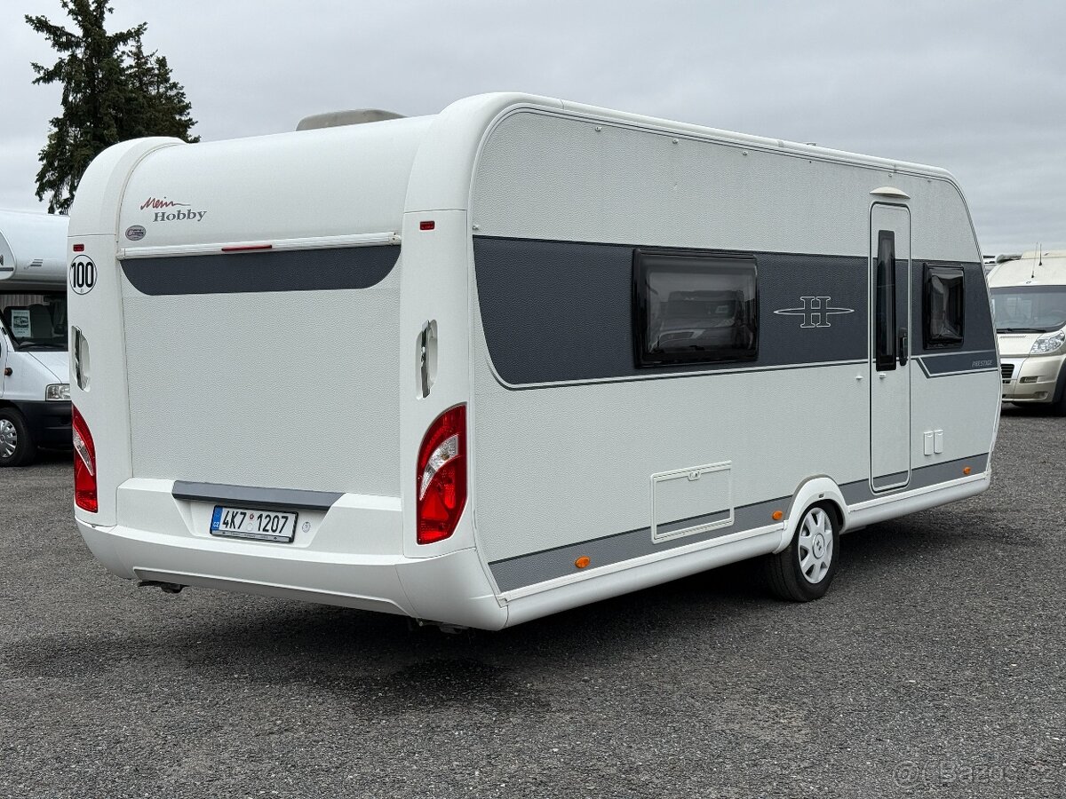 Karavan Hobby 560, klimatizace, držák kol - 8