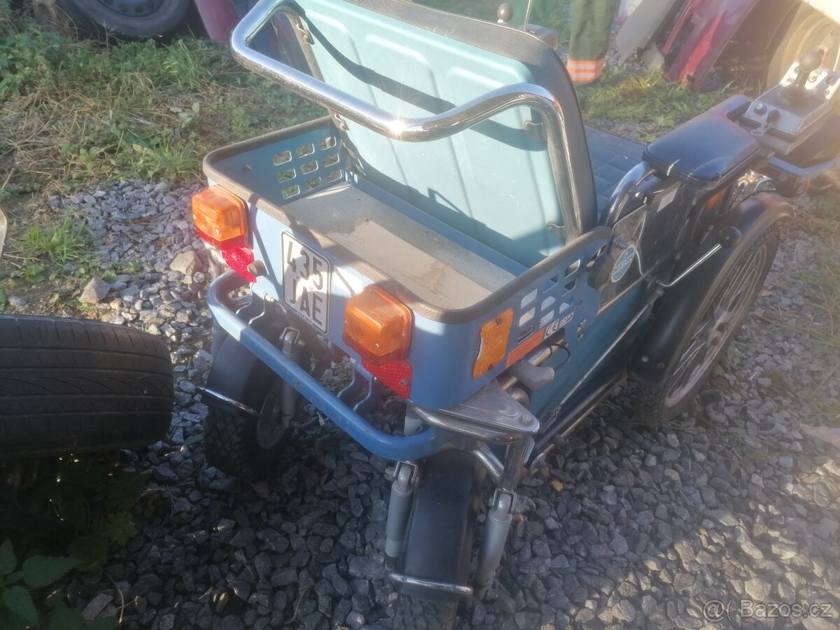 Elektricky invalidní retro vozik - 8