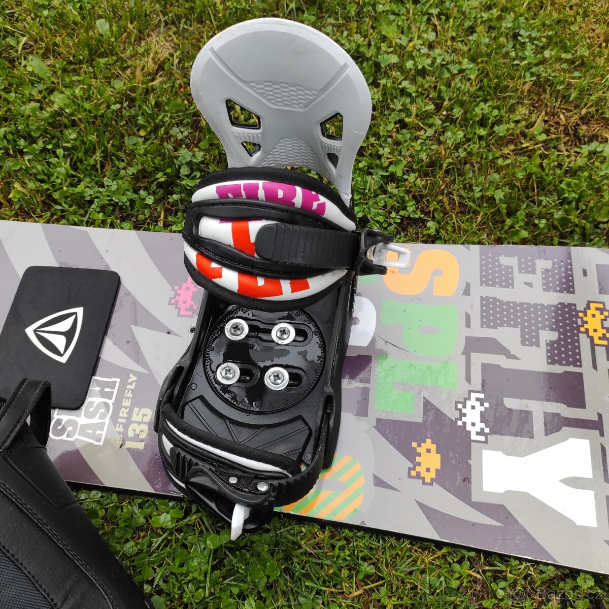 Snowboard, vázání, boty - 8